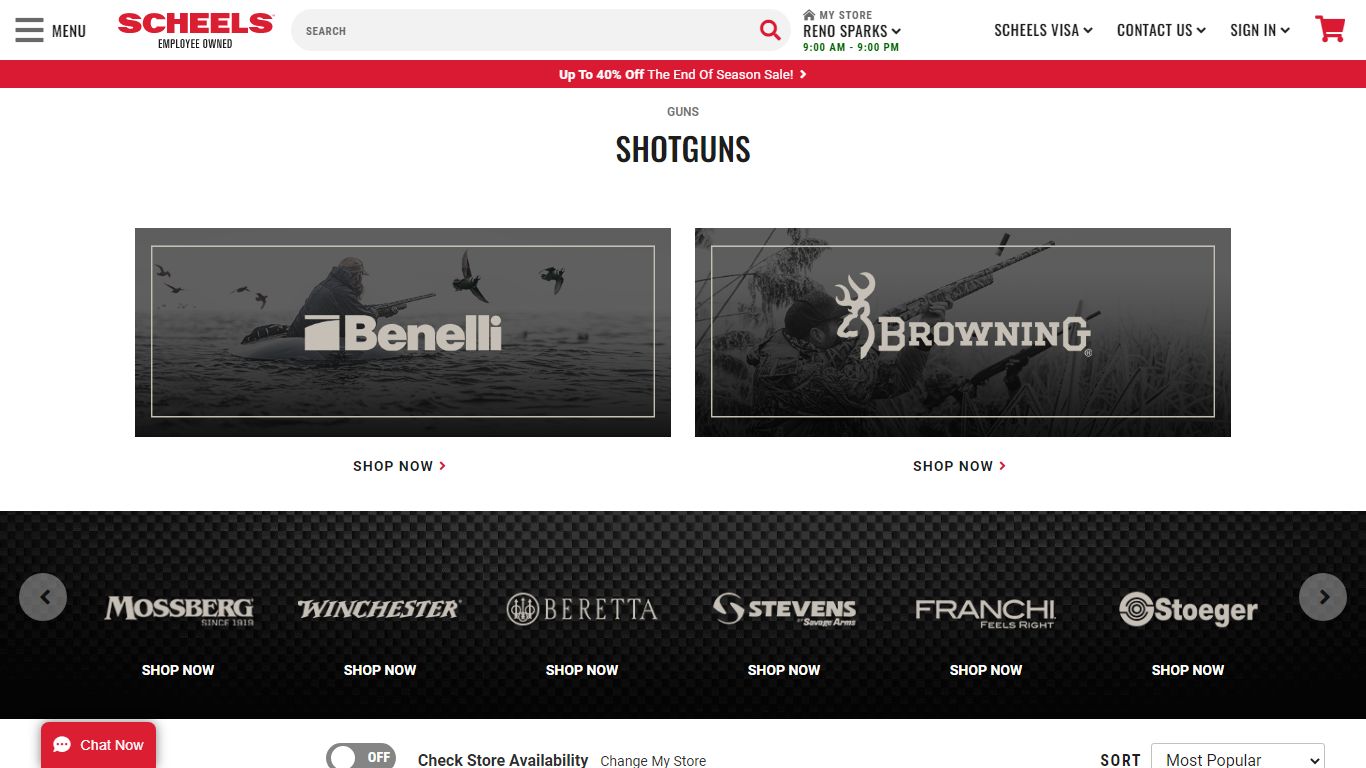 Shotguns | SCHEELS.com