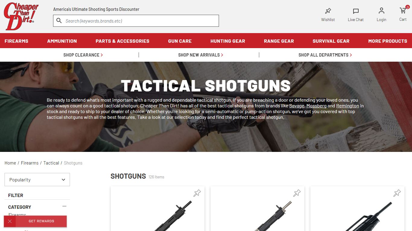 Tactical Shotgun | Police Shotgun Sales | Cheaper Than Dirt